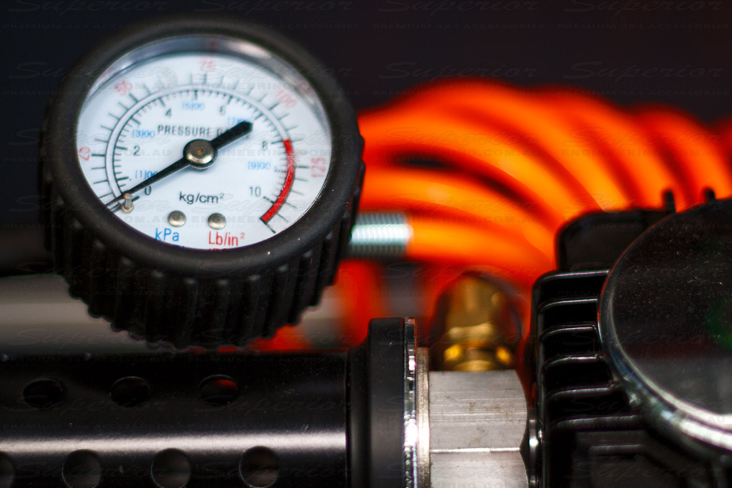 Air compressor pressure guage